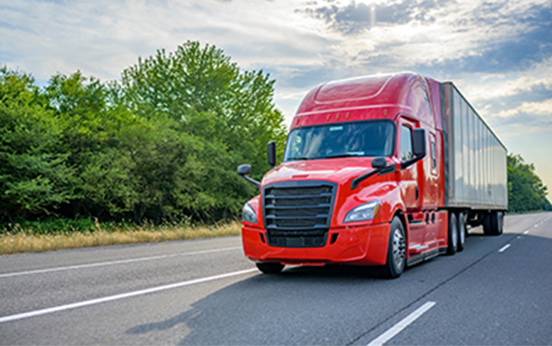 accident with a big truck